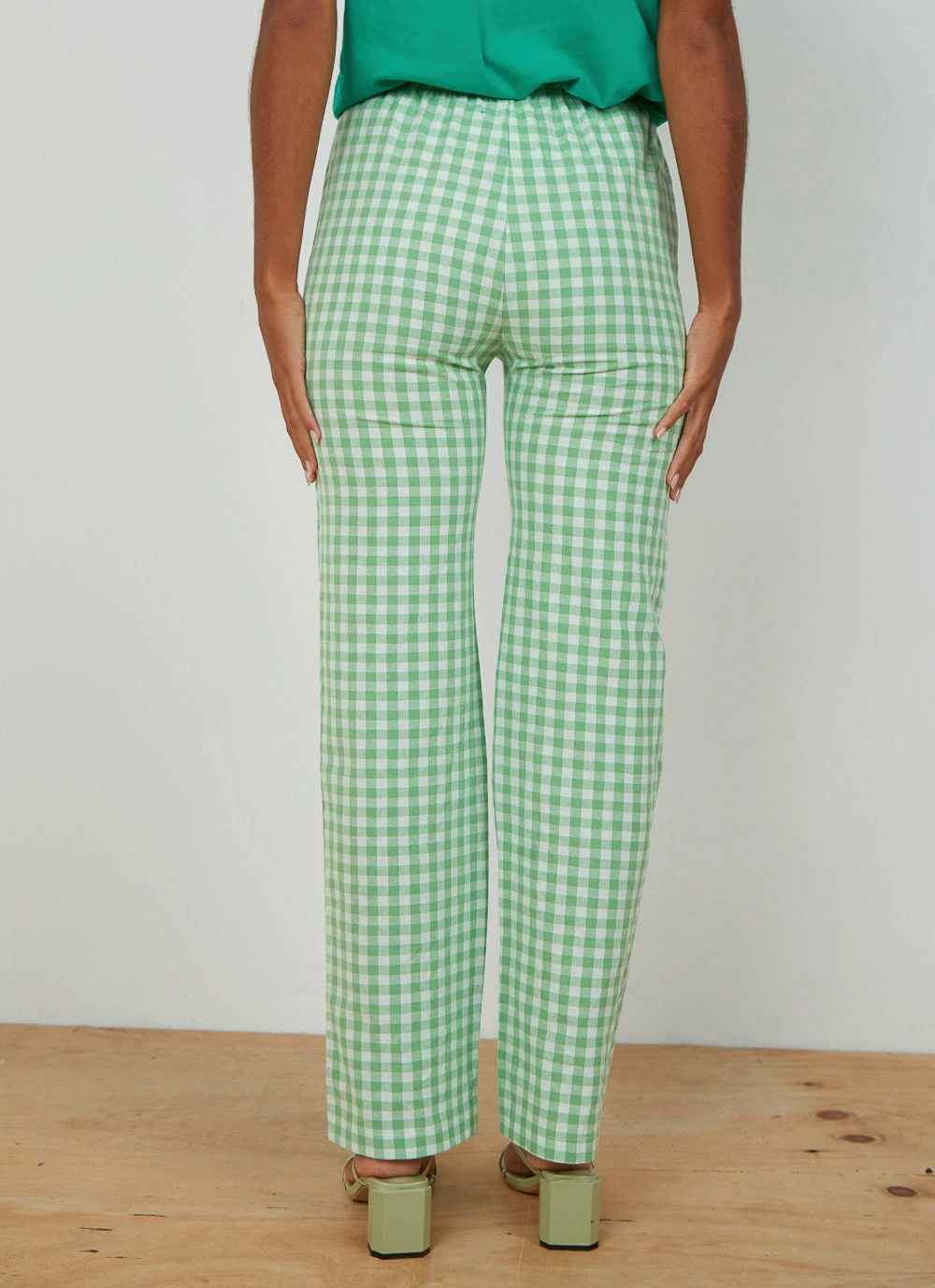 Peppermayo 90s Check Pants - Green Check New & Most Loved 5 Peppermayo 90s Check Pants - Green Check New & Most Loved