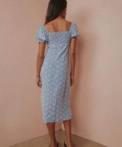 Peppermayo Walk In The Park Midi Dress - Blue New Dresses 8 Peppermayo Walk In The Park Midi Dress - Blue New Dresses