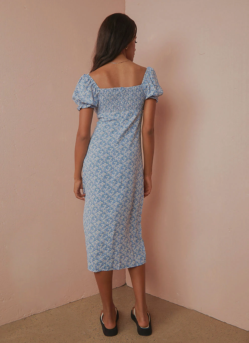 Peppermayo Walk In The Park Midi Dress - Blue New Dresses 4 Peppermayo Walk In The Park Midi Dress - Blue New Dresses