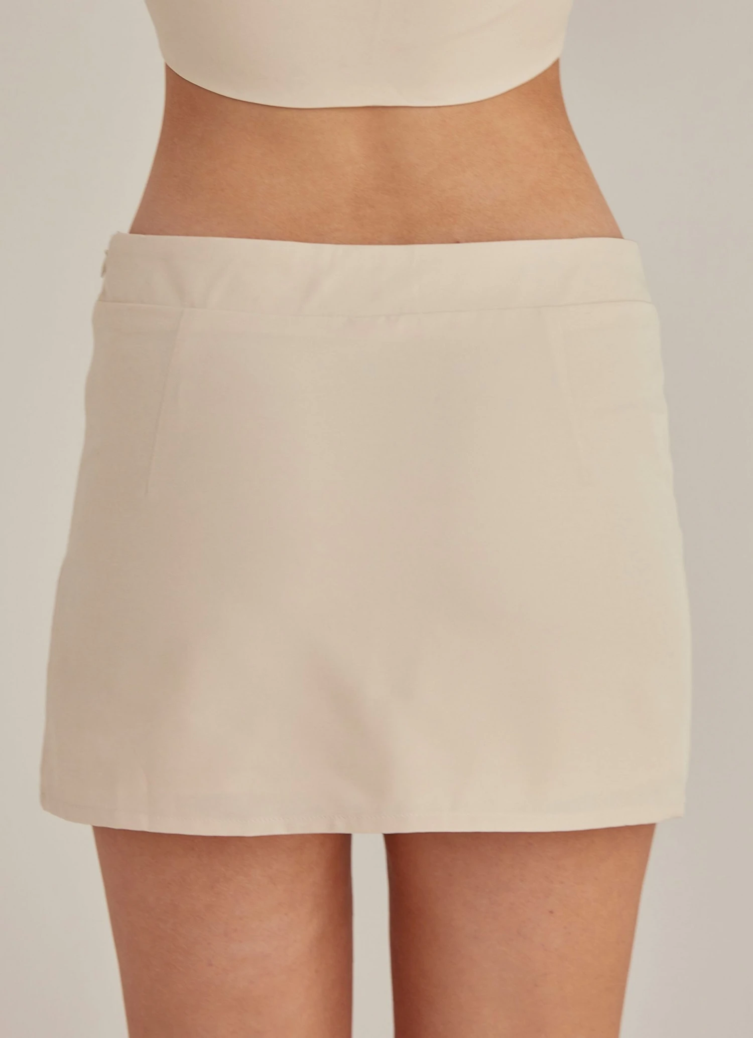 Riley Hubatka X Peppermayo New & Most Loved Easy Breezy Mini Skirt - Creme 6 Riley Hubatka X Peppermayo New & Most Loved Easy Breezy Mini Skirt - Creme