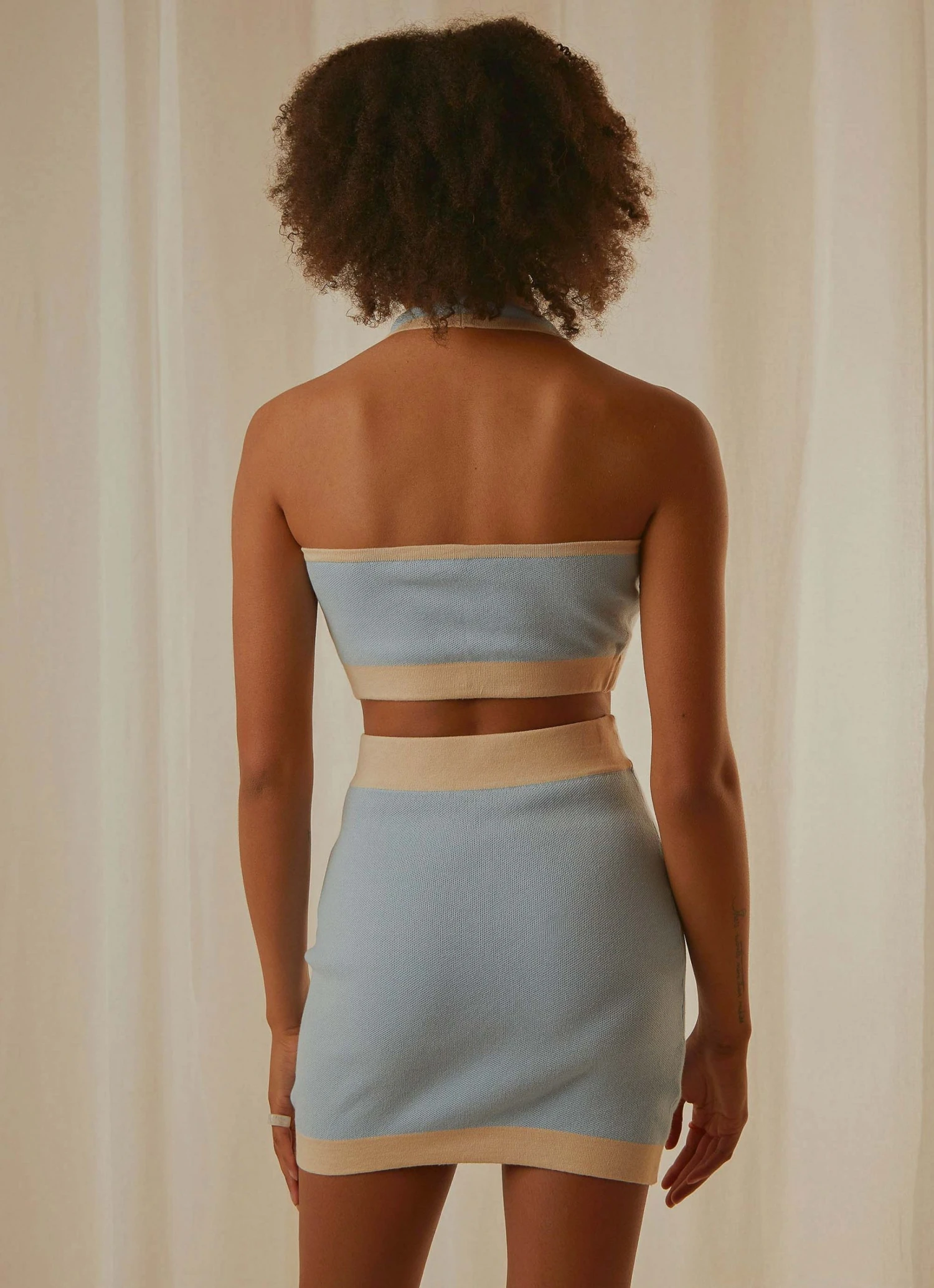 Peppermayo Exclusive New & Most Loved Sunday Morning Knit Halter - Baby Blue 6 Peppermayo Exclusive New & Most Loved Sunday Morning Knit Halter - Baby Blue