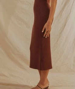 Peppermayo Welcome To The World Midi Skirt - Chocolate New & Most Loved 8 Peppermayo Welcome To The World Midi Skirt - Chocolate New & Most Loved