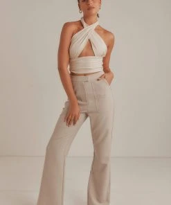 Peppermayo Emotions Crop Top - Ivory 7 Peppermayo Emotions Crop Top - Ivory