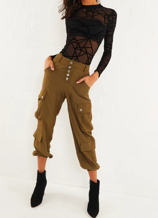 Peppermayo Cypress Pants - Khaki Bottoms 8 Peppermayo Cypress Pants - Khaki Bottoms
