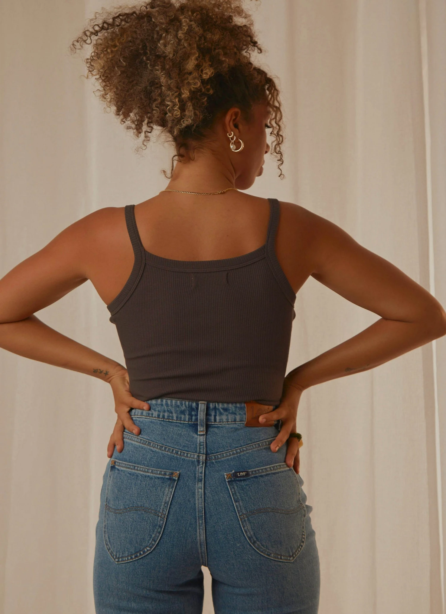 Nude Lucy Harley Waffle Bodysuit - Coal New & Most Loved 5 Nude Lucy Harley Waffle Bodysuit - Coal New & Most Loved