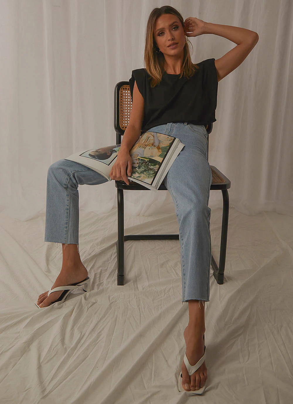 Peppermayo New & Most Loved Chic In The City Top - Black 2 Peppermayo New & Most Loved Chic In The City Top - Black