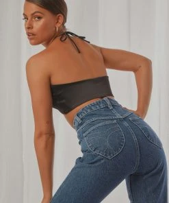 Peppermayo Exclusive Angel Like You Crop - Black New & Most Loved 9 Peppermayo Exclusive Angel Like You Crop - Black New & Most Loved