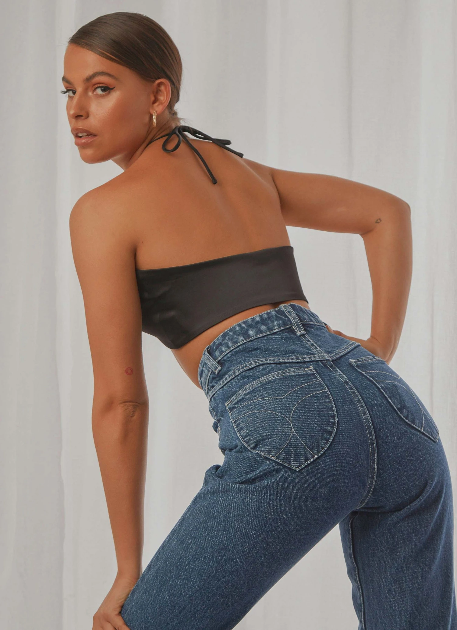 Peppermayo Exclusive Angel Like You Crop - Black New & Most Loved 5 Peppermayo Exclusive Angel Like You Crop - Black New & Most Loved