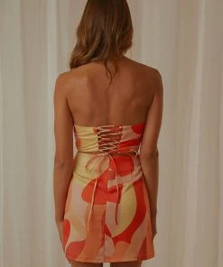 Peppermayo Exclusive New & Most Loved Dancing At Midnight Bustier Top - Flaming 9 Peppermayo Exclusive New & Most Loved Dancing At Midnight Bustier Top - Flaming