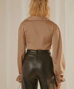 Peppermayo New & Most Loved Love Drunk Crop Top - Beige 9 Peppermayo New & Most Loved Love Drunk Crop Top - Beige