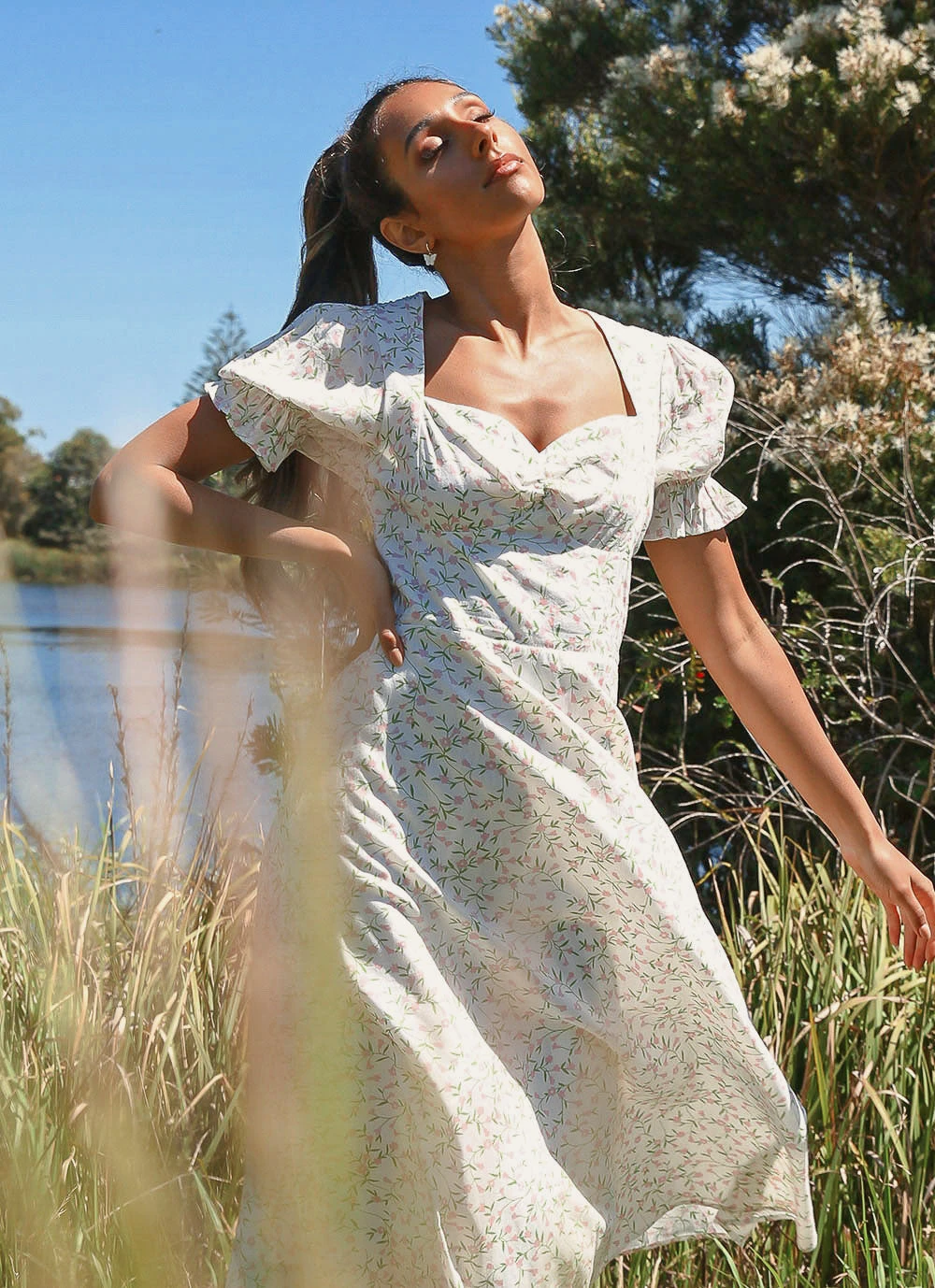 Peppermayo Field Day Midi Dress - White New & Most Loved 2 Peppermayo Field Day Midi Dress - White New & Most Loved
