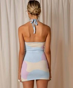 Peppermayo Exclusive Wind It Back Knit Halter Dress - Pastel Wave New & Most Loved 9 Peppermayo Exclusive Wind It Back Knit Halter Dress - Pastel Wave New & Most Loved