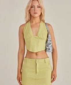 Riley Hubatka X Peppermayo Feel The Sun Drill Mini Skirt - Sage New & Most Loved 8 Riley Hubatka X Peppermayo Feel The Sun Drill Mini Skirt - Sage New & Most Loved