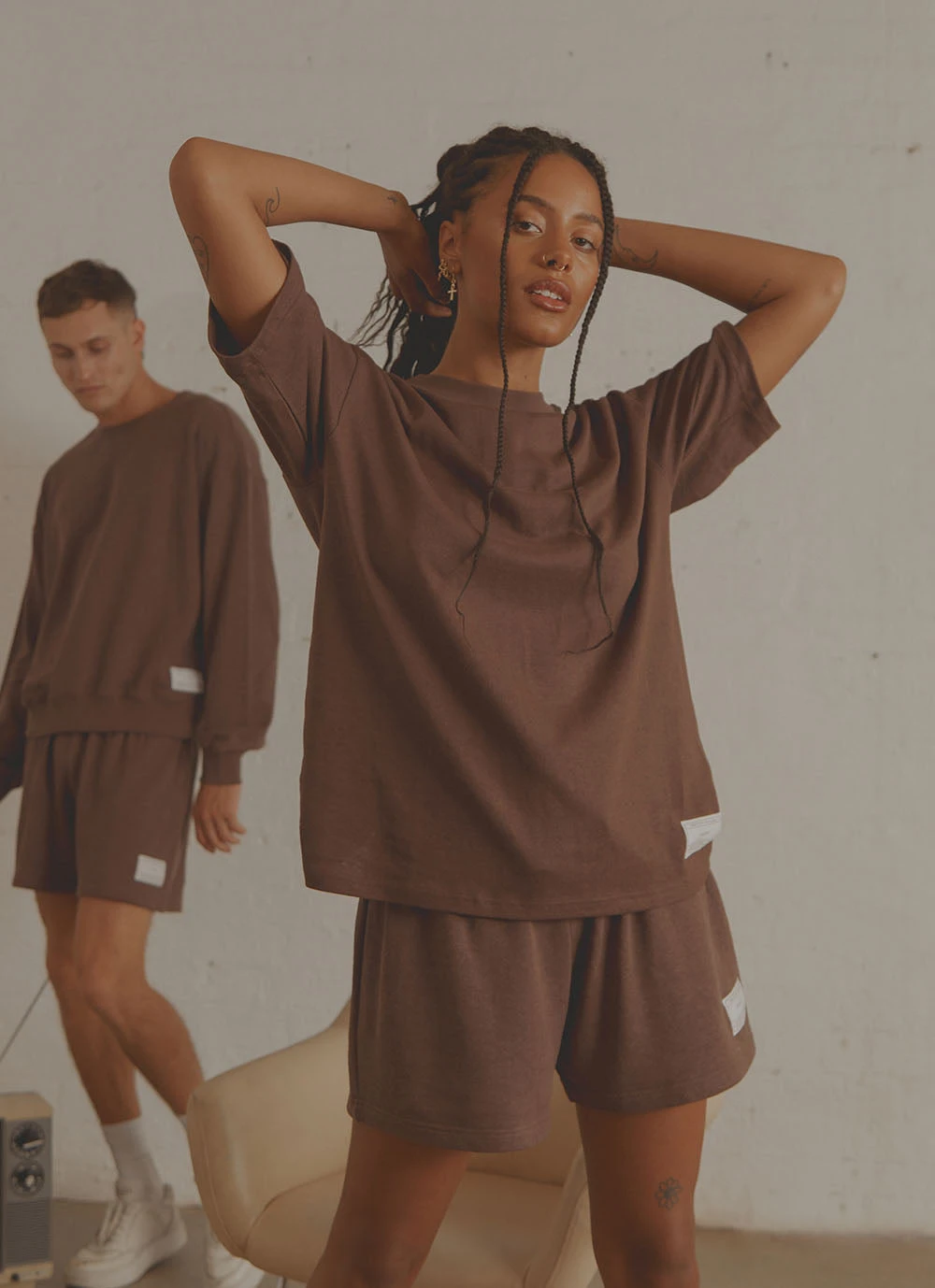 Vacancy Supply The Essential Tee - Chocolate 1 Vacancy Supply The Essential Tee - Chocolate