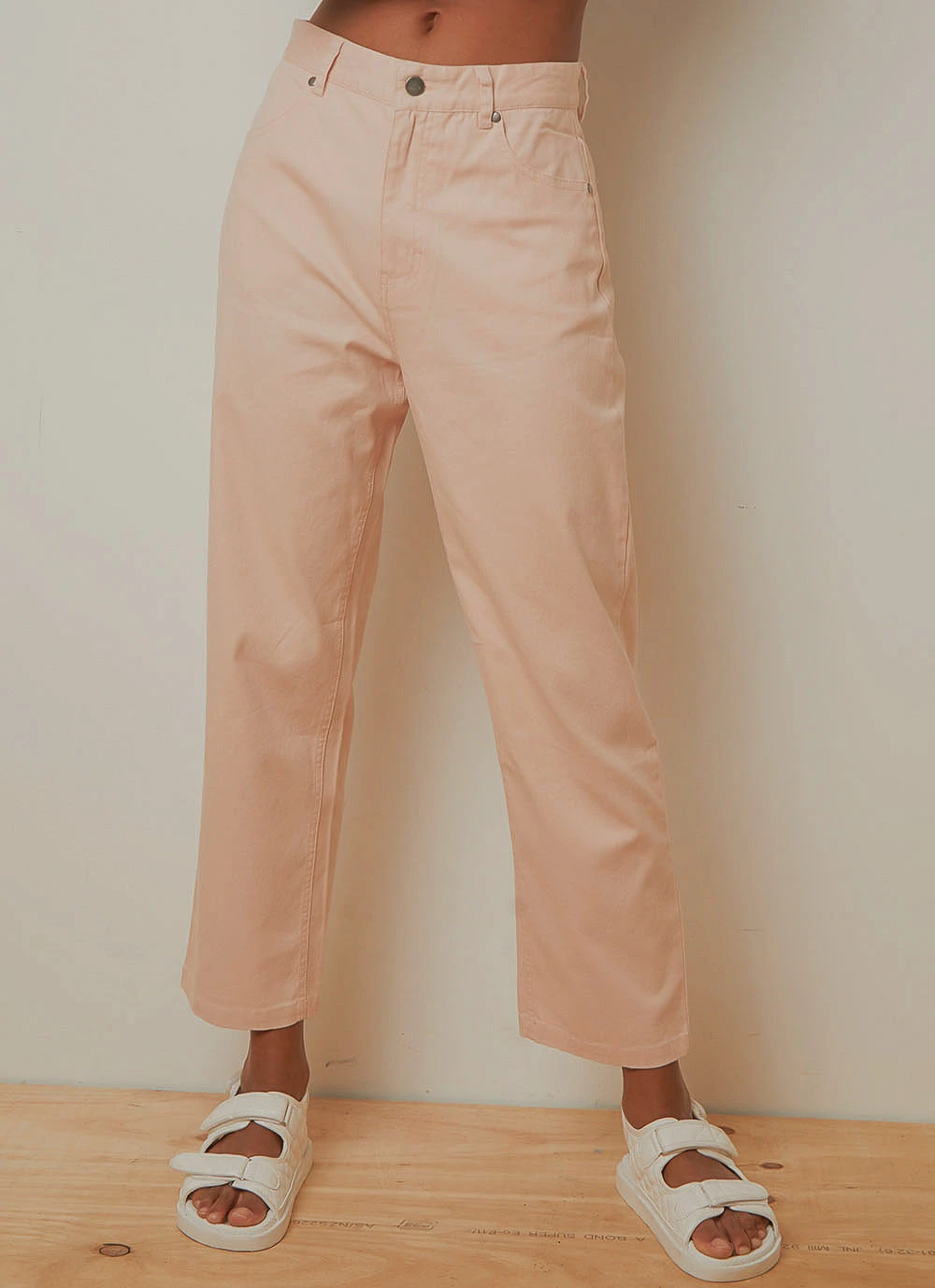 Afends New & Most Loved Shelby Hemp High Waist Wide Leg Pant - Ash Pink 3 Afends New & Most Loved Shelby Hemp High Waist Wide Leg Pant - Ash Pink