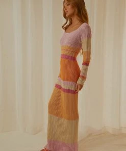 Peppermayo Exclusive Love Ride Crochet Maxi Dress - Sunset Stripe - Pre-Order New & Most Loved 10 Peppermayo Exclusive Love Ride Crochet Maxi Dress - Sunset Stripe - Pre-Order New & Most Loved