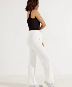 Peppermayo New Bottoms Balancing Knit Pants - White 10 Peppermayo New Bottoms Balancing Knit Pants - White