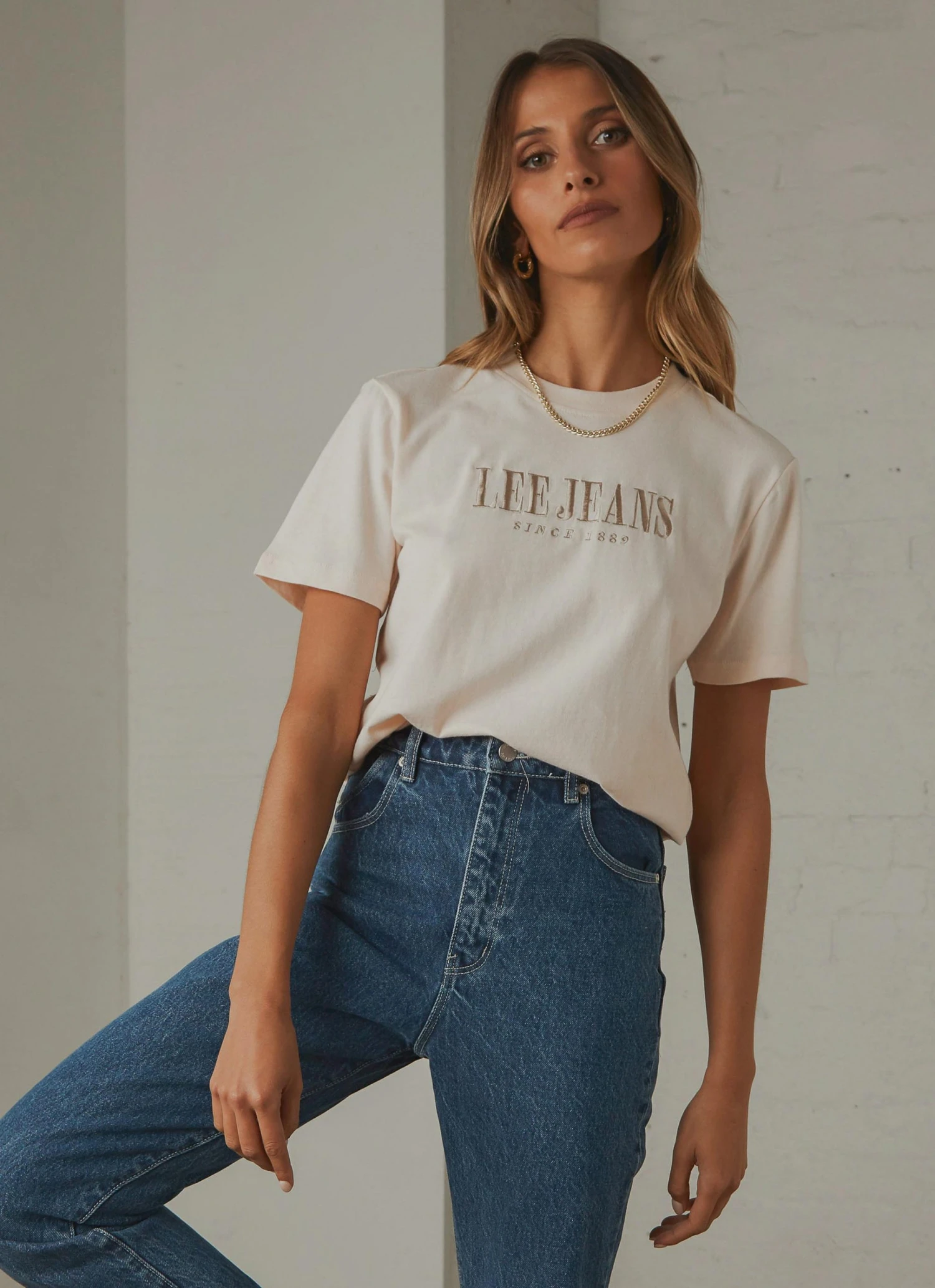 Lee Classic Tee - Pirouette Pink New & Most Loved 1 Lee Classic Tee - Pirouette Pink New & Most Loved