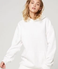Atoir X Rozalia New & Most Loved Longline Hoodie - White
