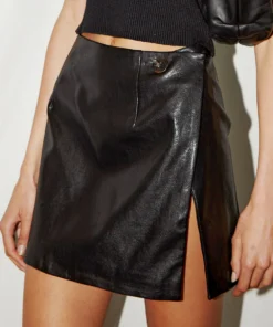 Peppermayo Wings Mini Skirt - Black