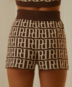 Peppermayo Exclusive Remix It Knit Short - Logo Mania