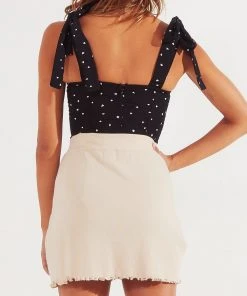 Peppermayo On Tour Knit Skirt - Beige New & Most Loved