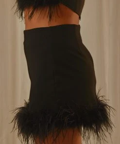 Peppermayo Exclusive Lucia In Love Skirt - Black