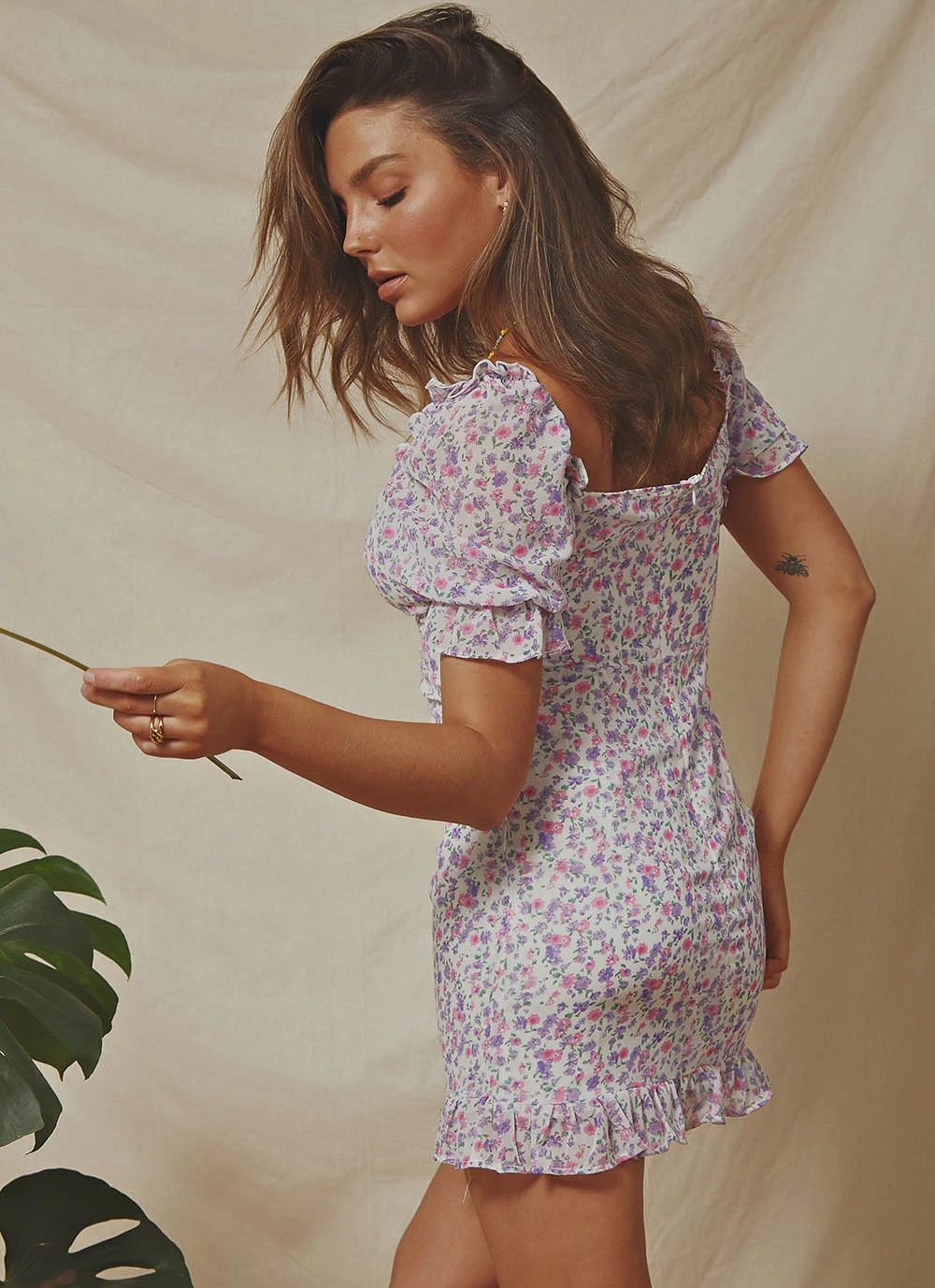 Peppermayo Summer Vineyards Mini Dress - Purple 5 Peppermayo Summer Vineyards Mini Dress - Purple