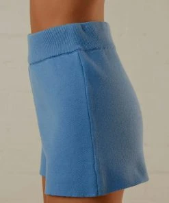 Peppermayo Exclusive Remix It Knit Short - Dusty Blue New & Most Loved 10 Peppermayo Exclusive Remix It Knit Short - Dusty Blue New & Most Loved
