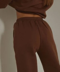 Peppermayo Exclusive New & Most Loved It Crowd Trackpants - Choc Brown