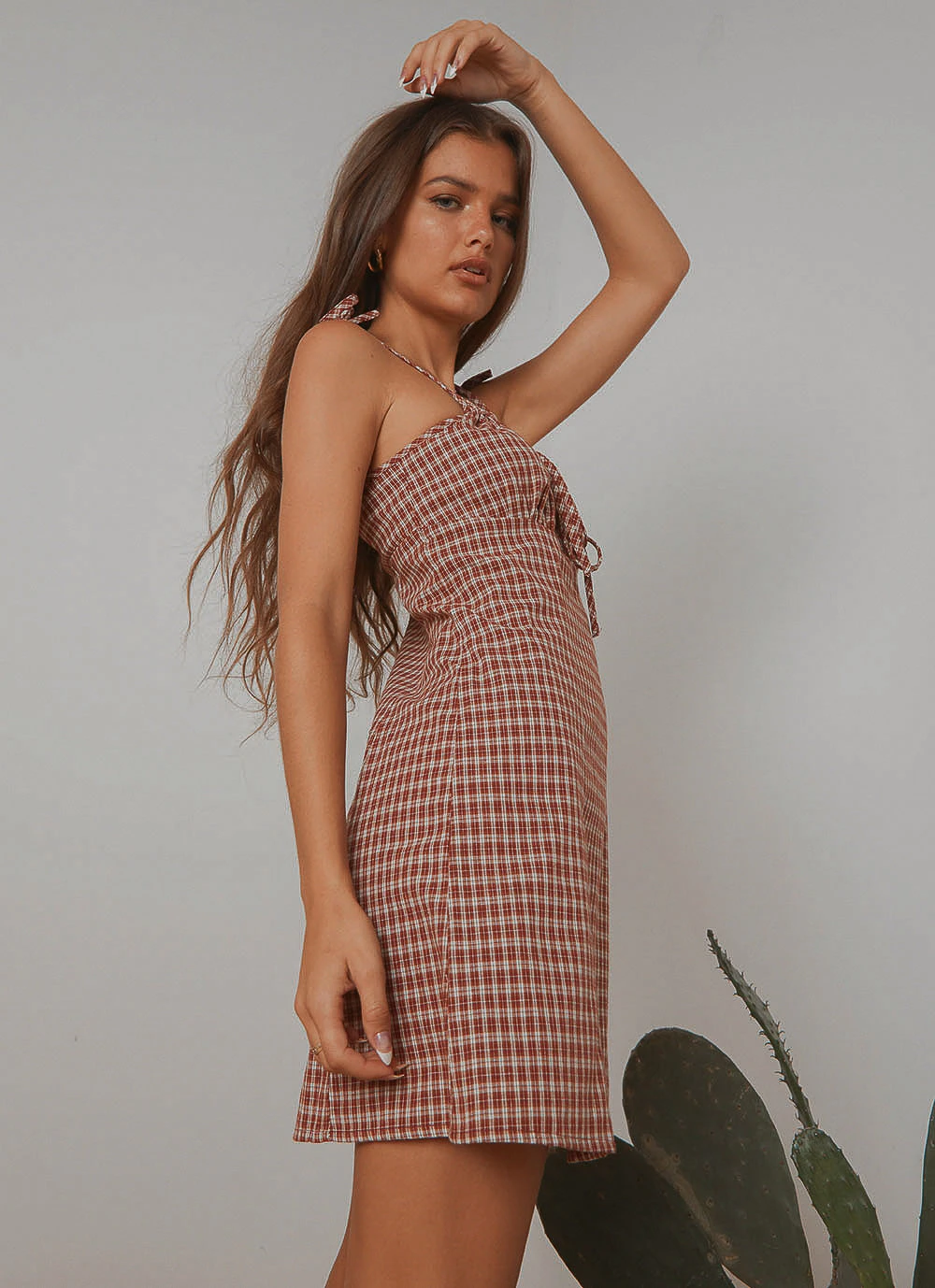 Peppermayo Sarita Gingham Dress - Red New & Most Loved 2 Peppermayo Sarita Gingham Dress - Red New & Most Loved