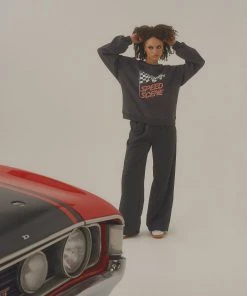 Vacancy Supply Speed Racer Crewneck - Charcoal