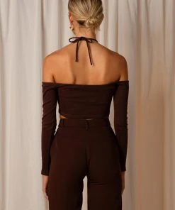 Peppermayo Exclusive New & Most Loved True Art Halter - Choc Brown