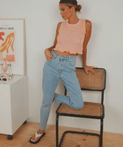 Peppermayo New Tops Like The Sun Knit Top - Pink 8 Peppermayo New Tops Like The Sun Knit Top - Pink