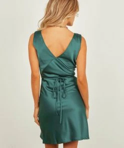 Peppermayo Exclusive Audrey Vintage Slip Dress - Forest Green 11 Peppermayo Exclusive Audrey Vintage Slip Dress - Forest Green