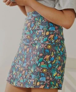 Cools Club New & Most Loved Easy Skirt - Tropic Nights 8 Cools Club New & Most Loved Easy Skirt - Tropic Nights