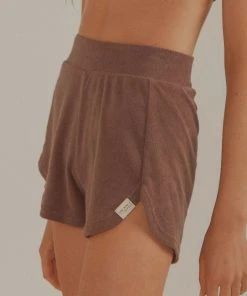 Vacancy Supply Cabana Terry Short - Choc Brown 8 Vacancy Supply Cabana Terry Short - Choc Brown