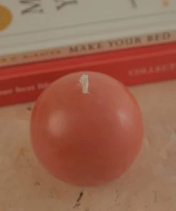 Candle Co Moreton Eco Ball Candle - Baked Clay 5 Candle Co Moreton Eco Ball Candle - Baked Clay