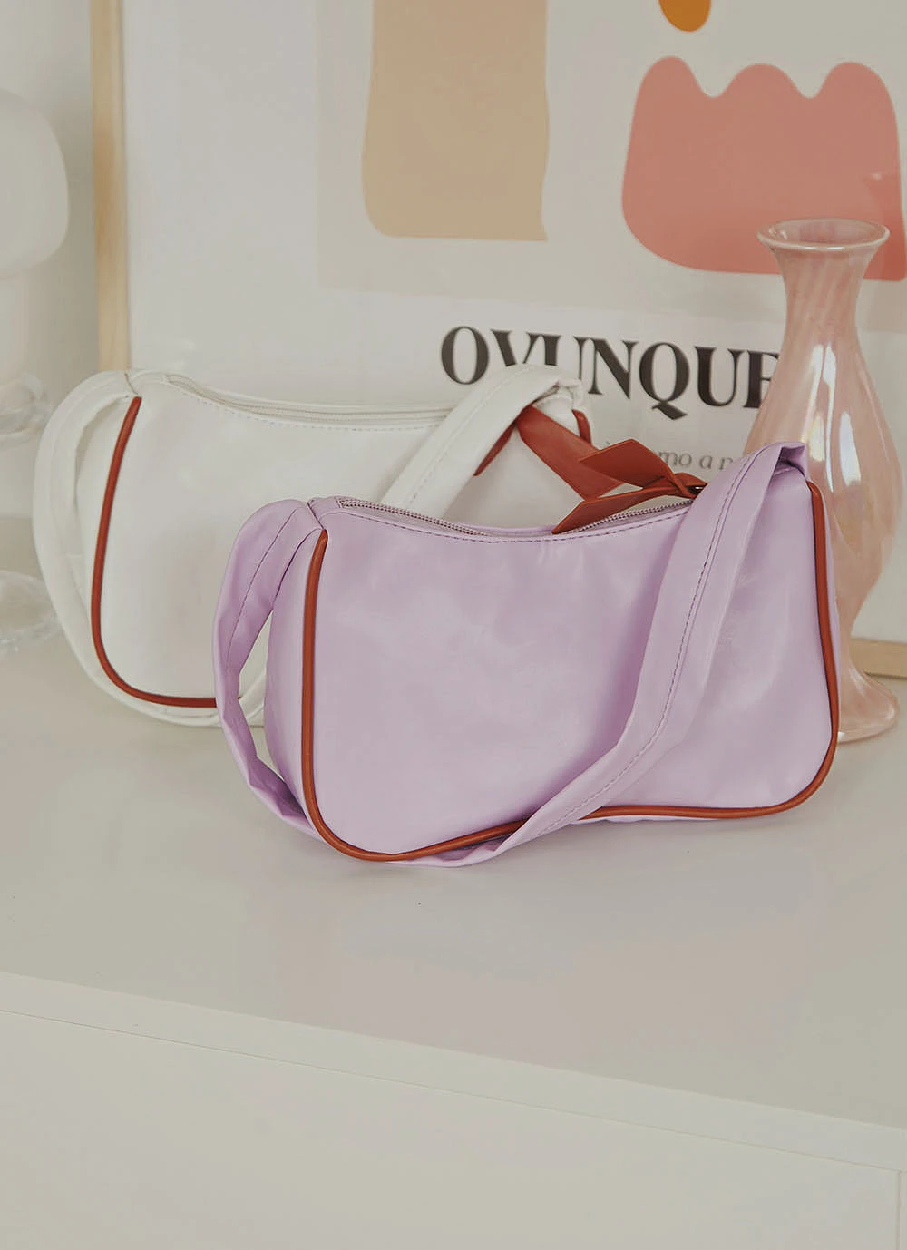 Peppermayo Bellagio Handbag - Lilac New & Most Loved 4 Peppermayo Bellagio Handbag - Lilac New & Most Loved