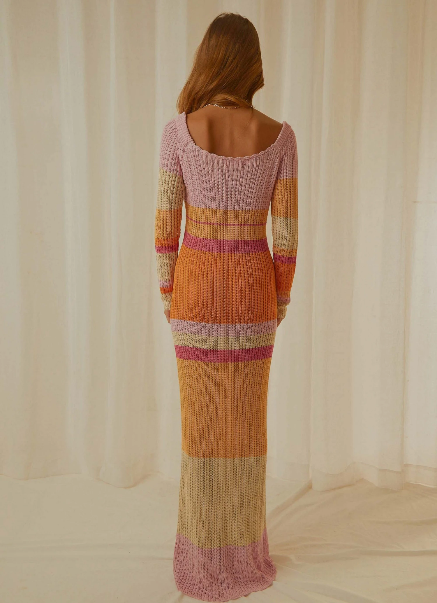 Peppermayo Exclusive Love Ride Crochet Maxi Dress - Sunset Stripe - Pre-Order New & Most Loved 6 Peppermayo Exclusive Love Ride Crochet Maxi Dress - Sunset Stripe - Pre-Order New & Most Loved