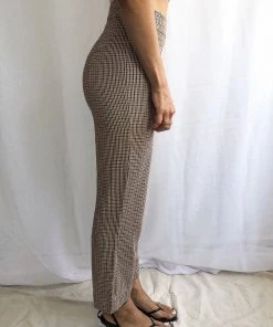 Afends London Calling HIgh Waist Pant - Toffee 8 Afends London Calling HIgh Waist Pant - Toffee