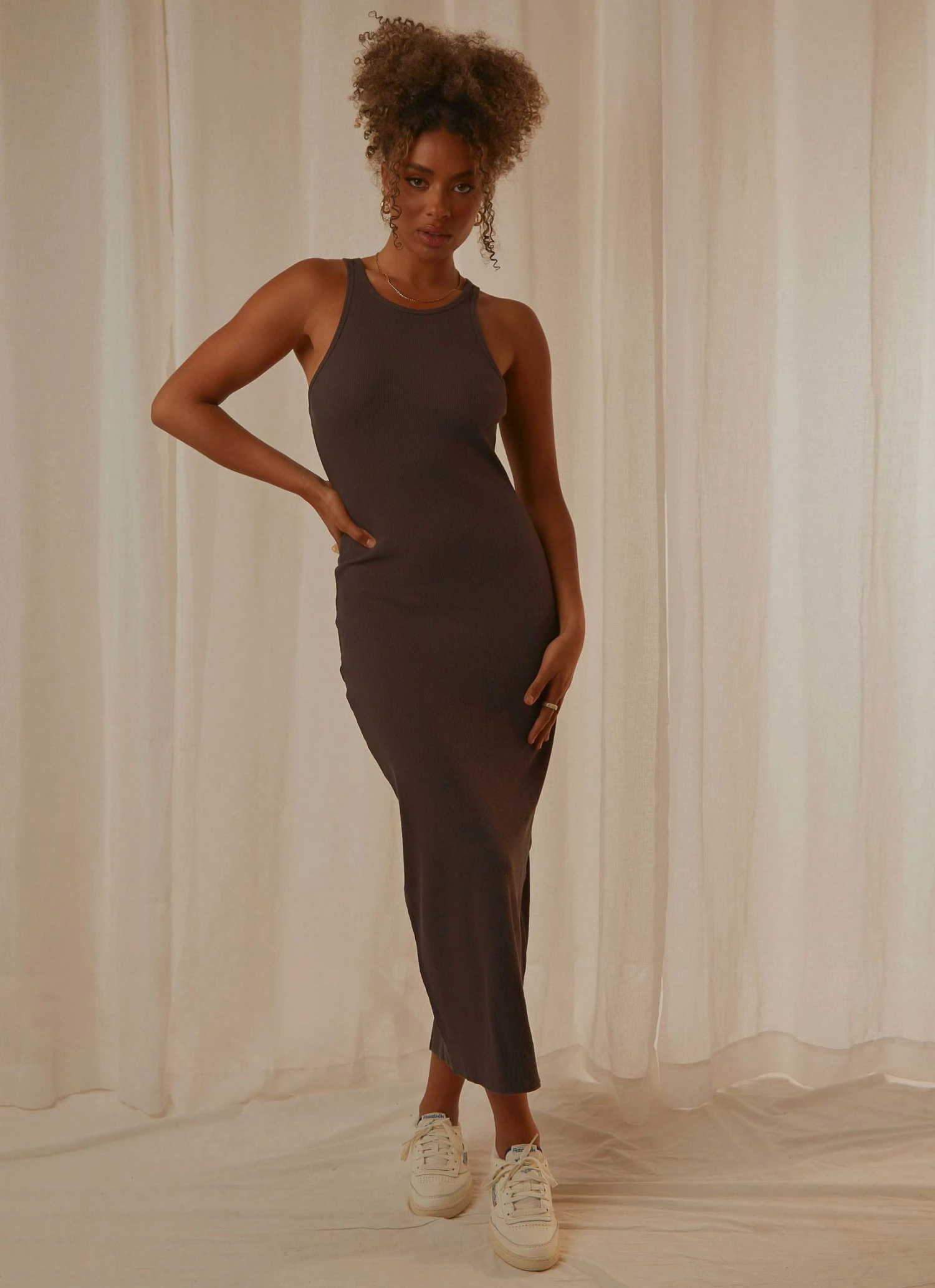 Nude Lucy Harley Waffle Dress - Coal New & Most Loved 1 Nude Lucy Harley Waffle Dress - Coal New & Most Loved