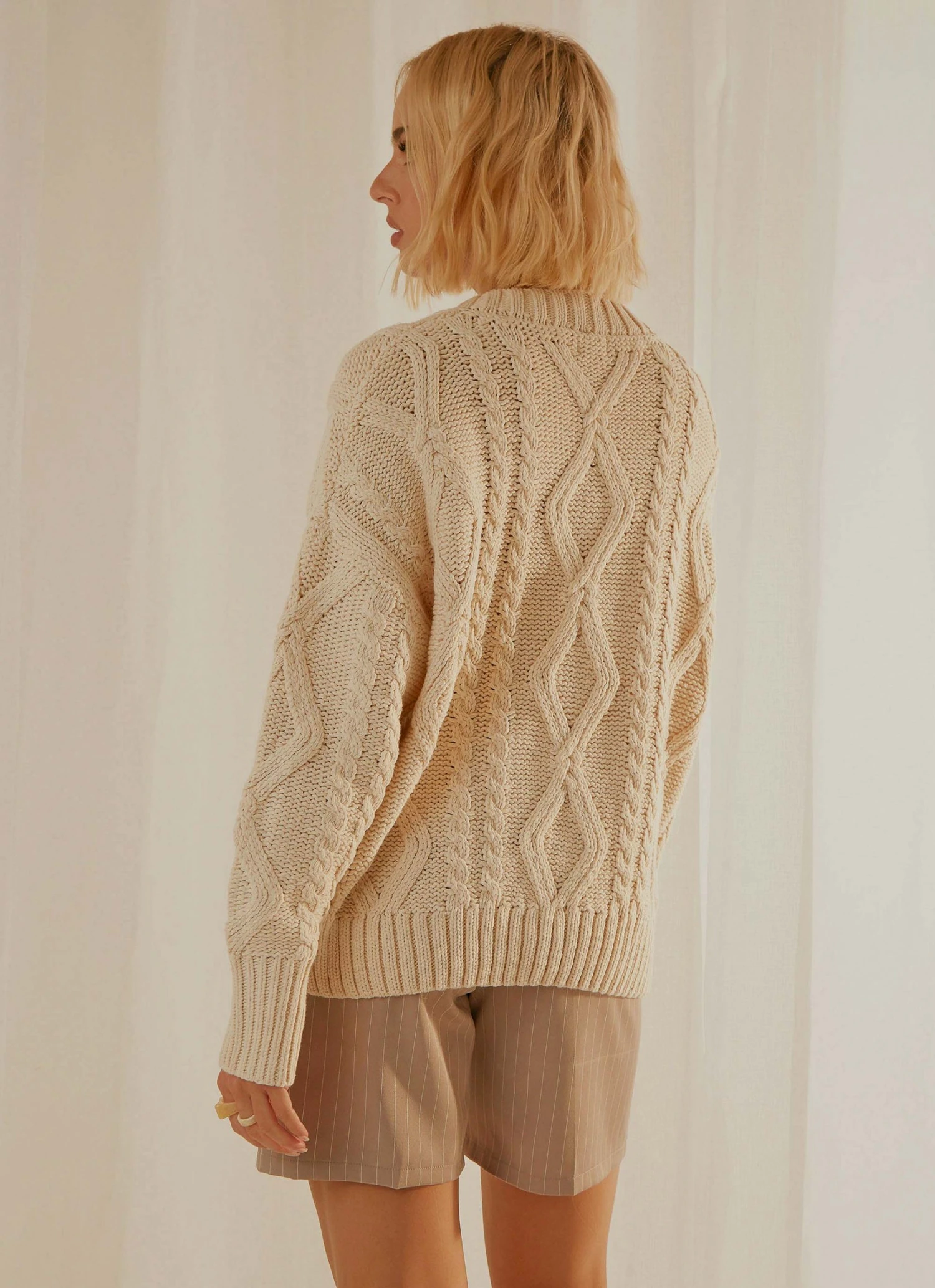 Peppermayo New & Most Loved Matchmaker Knit Sweater - Cream 4 Peppermayo New & Most Loved Matchmaker Knit Sweater - Cream