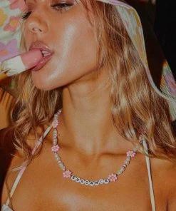 Peppermayo Exclusive Sundance Bead Necklace - Pearl Multi