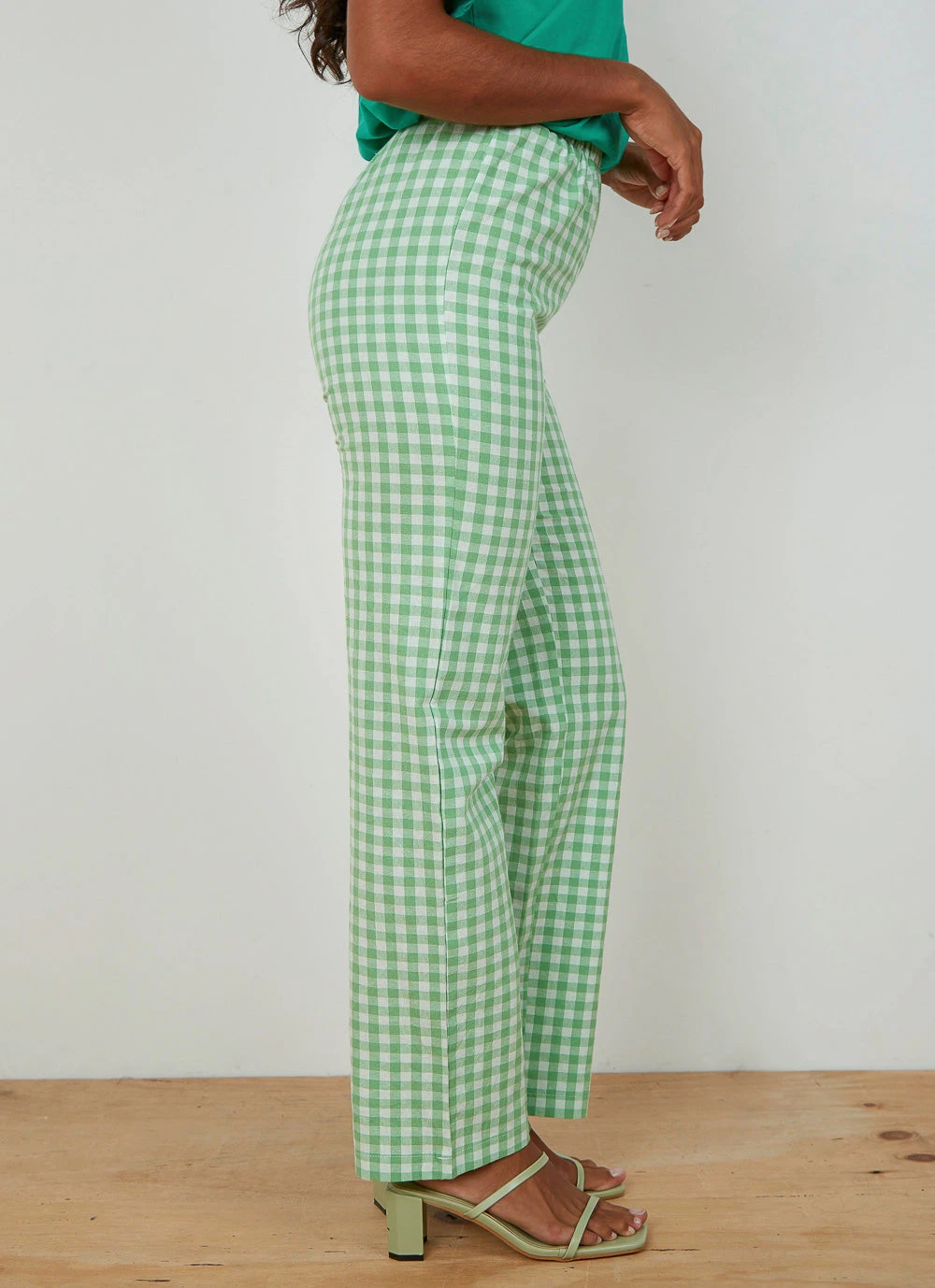 Peppermayo 90s Check Pants - Green Check New & Most Loved 4 Peppermayo 90s Check Pants - Green Check New & Most Loved