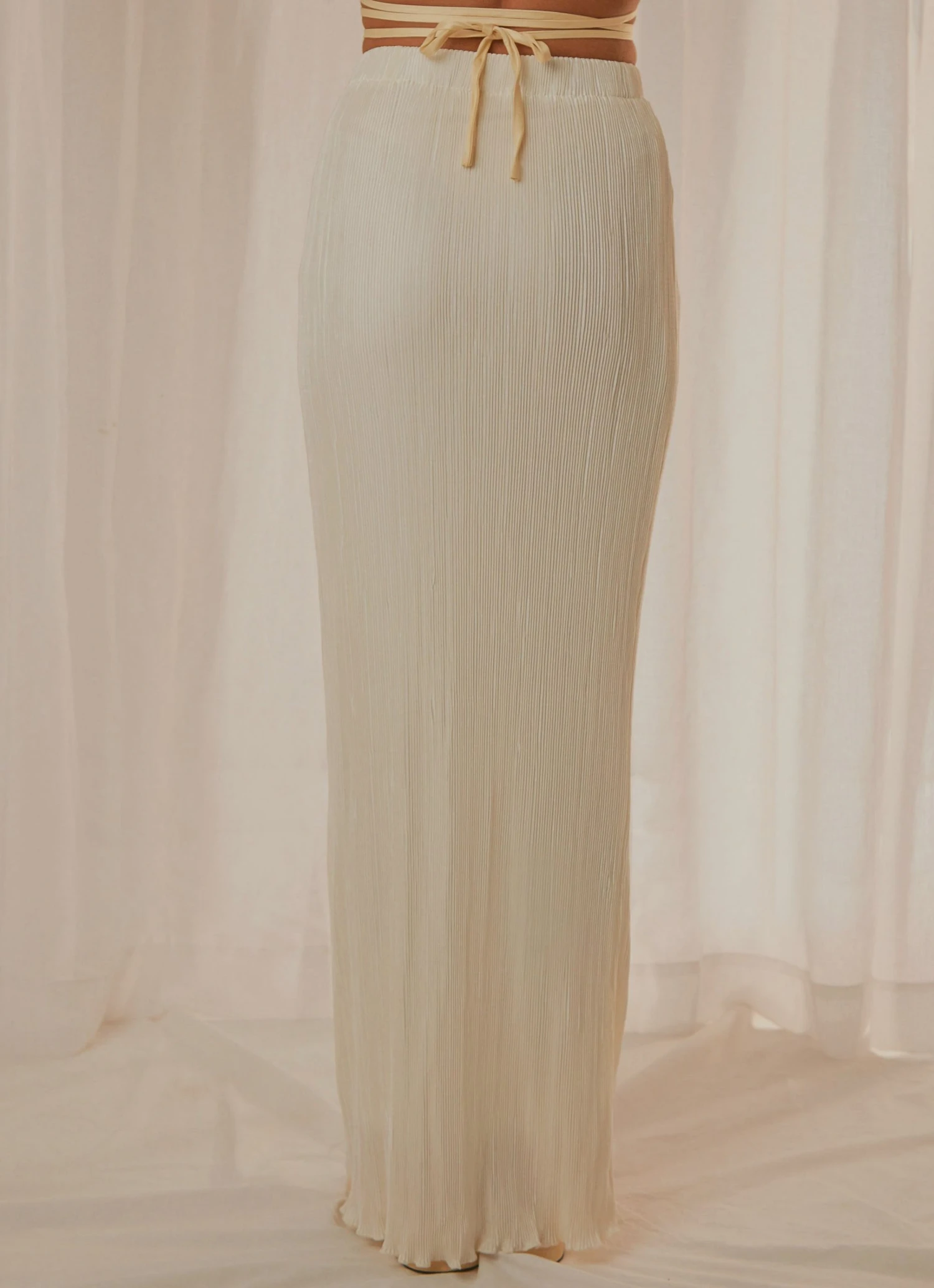 Peppermayo Exclusive Setting Sun Maxi Skirt - Ivory 5 Peppermayo Exclusive Setting Sun Maxi Skirt - Ivory