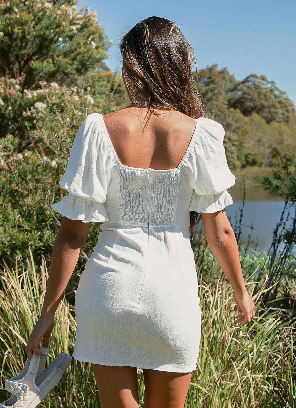 Peppermayo New & Most Loved Italian Summer Mini Dress - White 5 Peppermayo New & Most Loved Italian Summer Mini Dress - White