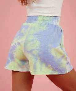 BY DYLN Lincoln Track Short - Tie Dye 7 BY DYLN Lincoln Track Short - Tie Dye