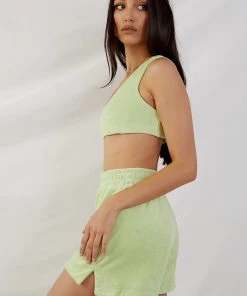 Peppermayo Exclusive New & Most Loved Solstice Terry Crop Top - Green 11 Peppermayo Exclusive New & Most Loved Solstice Terry Crop Top - Green