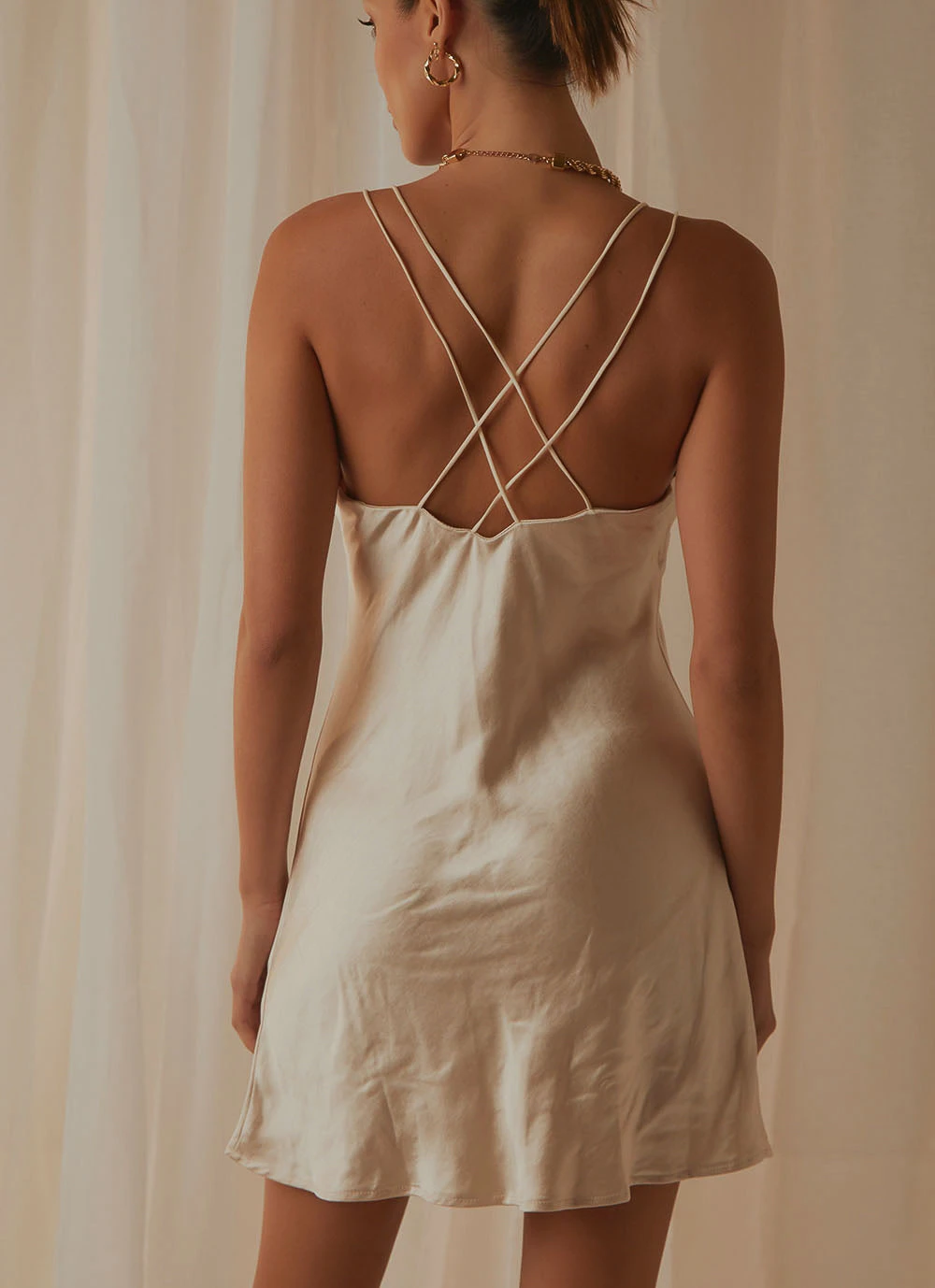 Peppermayo New & Most Loved Postcards From Midnight Dress - Champagne 5 Peppermayo New & Most Loved Postcards From Midnight Dress - Champagne